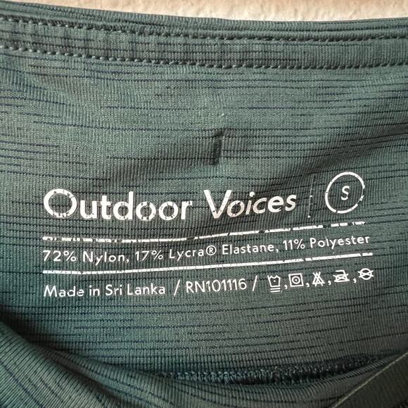 Outdoor Voices Evergreen 7/8 High Rise Athletic Leggings Size S - Picture 4 of 4